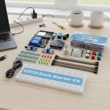 Beginner-Friendly ESP-32S IoT Development Board Kit with Tutorial  Modules