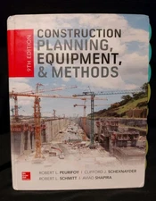 Construction Planning, Equipment, and - Hardcover, by Peurifoy Robert L.; - Good