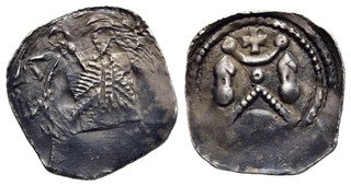 FITZ RDR AUSTRIA FRIESACHER PFENNIG SALZBURG SILVER Ca23 17mm 0.90g ±QQQ1966