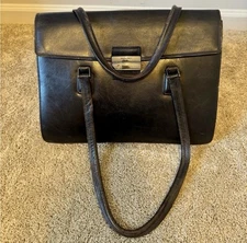 Giudi Black Italian Briefcase Circa 2004. Gently used.