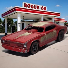 Hot Wheels Redlines Mongoose, Red, 1970 Mainline, Made in USA, #6410
