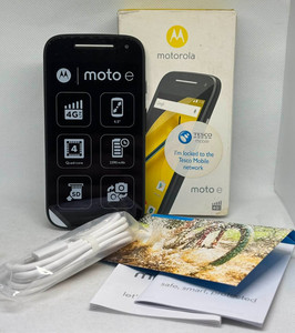 Motorola Moto E (XT-1524) 2. Gen 4G Smartphone - Tesco Mobile