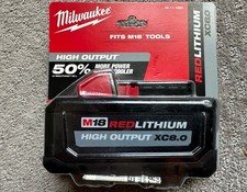 Milwaukee M18 RedLithium High Output XC8.0 Battery Pack 48-11-1880 New Genuine
