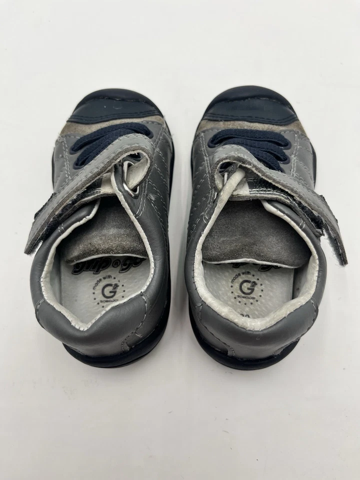 Zapatilla deportiva Pediped Grip N Go Jake gris azul niño talla 5 Foto 4 de 4