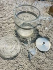 Vintage Pyrex Flame Ware 6-9 Cup Coffee Pot Glass Percolator USA Made