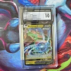 Pokemon SWSH Crown Zenith Rayquaza V 100/159 Holo Ultra Rare EN CGC 10