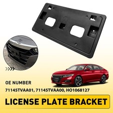Genuine Oem License Plate Holder Bracket For 2018-2022 Honda Accord 4dr Front