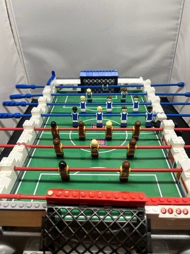 Mega Bloks 9180 Shootout Soccer Desktop Foosball Game near Complete - Picture 2 of 8