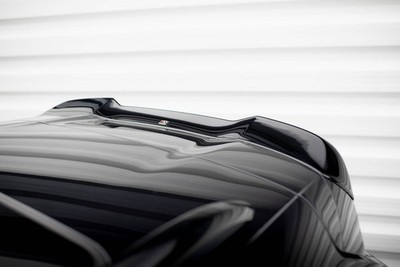 Maxton Design Spoiler CAP 3D passend für Porsche Cayenne Mk2 Facelift schwarz Ho