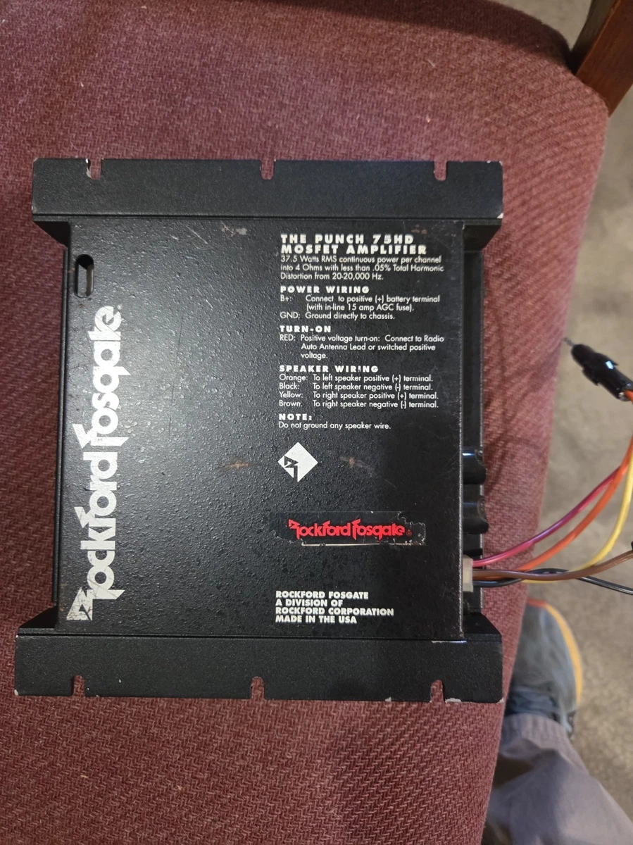 25+ Punch Car Audio Amplifiers for sale | Updated Oct 2026
