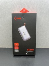 SSK 1TB Portable External NVME SSD,up to 1050MB/s Extreme Transmission