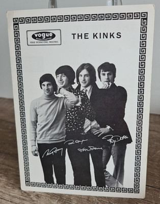 Autogramm - THE KINKS - drucksigniert