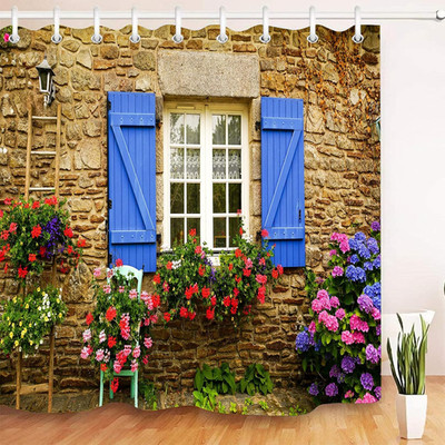 Garten Duschvorhang Outdoor, wasserdichtes Design und Polyester, schnelltrocknend, 3...