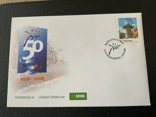 Ireland 2008 #1787 55c Tidy Towns - FDC