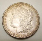 Morgan Silver Dollar US Coin 1898-P