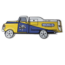 Vintage Michelin Tires Bibendum Sign - Gas Pump Automobile Sales & Service Sign