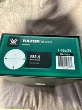 VORTEX Razor Gen III 1-10x24 EBR-9 MRAD (RZR-11002)