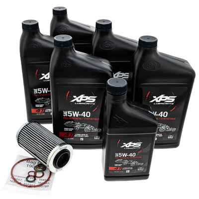 #ad CAN AM FULL SYNTHETIC OIL CHANGE KIT 5W 40 SPYDER ROTAX 1330 ENGINE 9779484 OEM $146.99