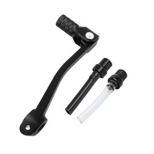 Motorcycle Folding Gear Shifter Shift Lever, Foldable Motorbike Pedal Black