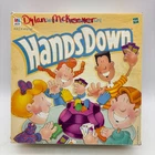 VINTAGE Hands Down Game COMPLETE Milton Bradley 1999 90's Kids Children's