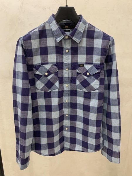 Men Lee Shirt Navy 38 / M / 46