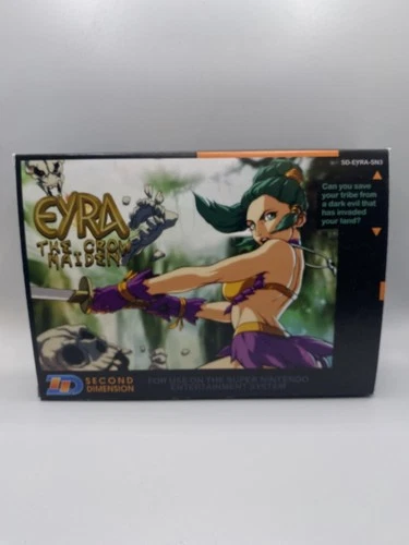Eyra The Crow Maiden Super Nintendo SNES LIMITED EDITION + OST PAL