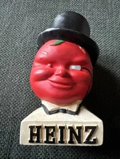 “Mr. Aristocrat “ Heinz Tomato Statue-Old King Cole Displays 