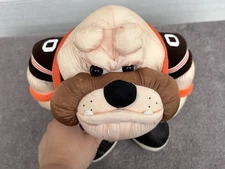 VINTAGE 1994 CLEVELAND BROWNS STUFFINS BULLDOG PLUSH NFL FOOTBALL DOG DAWG POUND