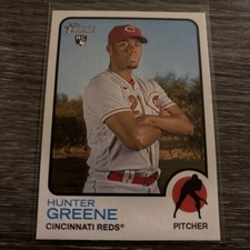 2022 Topps Heritage High Number - Hunter Greene #694 (RC)