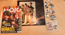 The Monkees pins/magazine lot