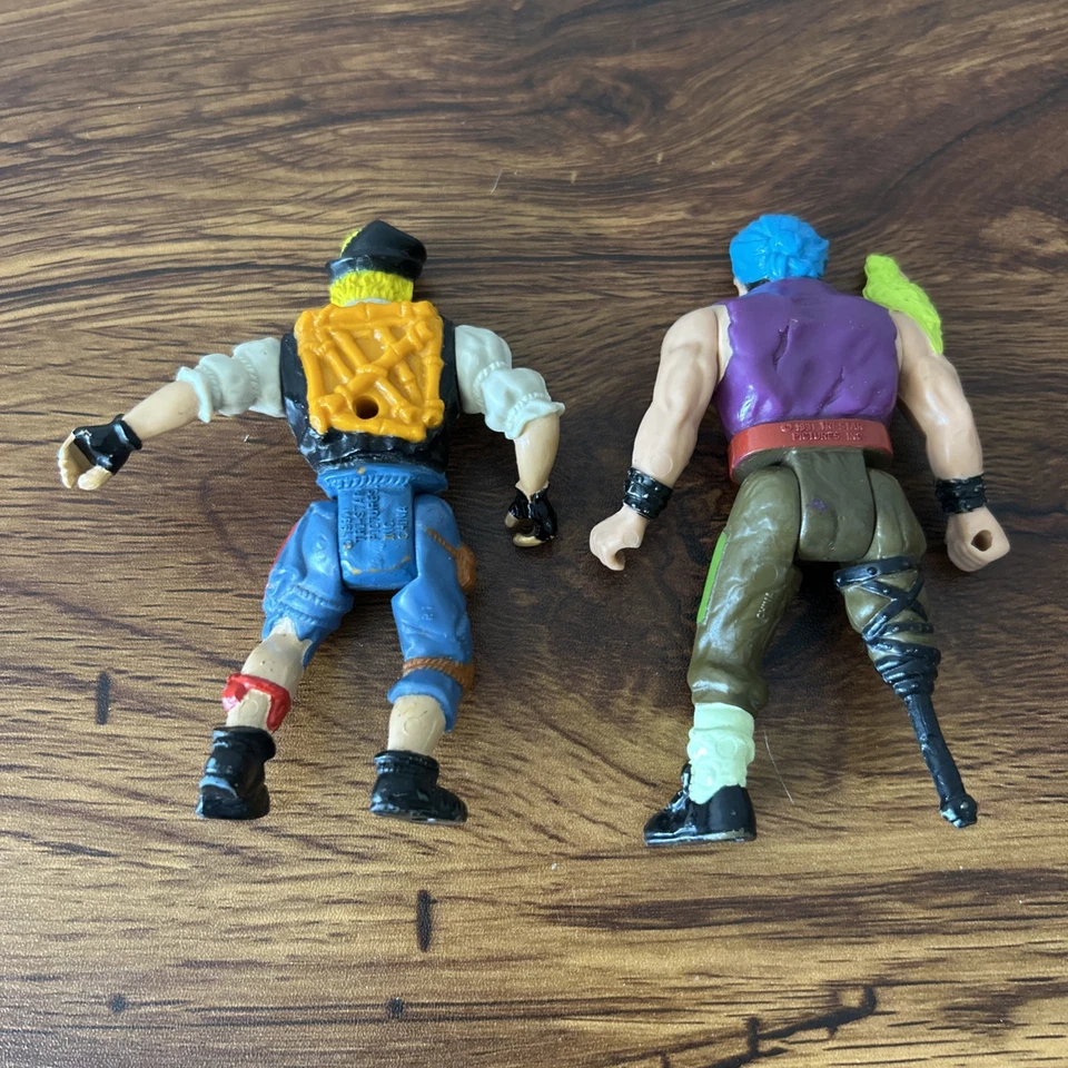 Figura de acción de colección 1991 Tri-Star Pictures Mattel Hook Bill Jukes & Ace 4" Foto 4 de 4