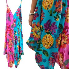 Anthropologie Gorgeous Flowy Fit Floral seaside to the midi Dress Flattering XS