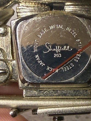 Sheffield Miniature Motorcycle Bike Silver Tone Quartz Novelty/Desk Clock 4” - Picture 8 of 8