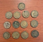 Lot of 13 Indian Head pennies  mix Random 1894-1907 set 10