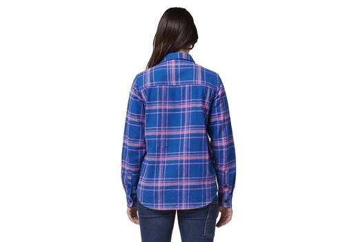 Hard Yakka Legends Ls Check Flannel Shirt Womens - WorkWearZone - Picture 7 of 10