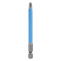 "90Mm PH2 Kreuzschlitz-Schraubendreherbit S2 FüR 1/4\" Sechskantschaft"
