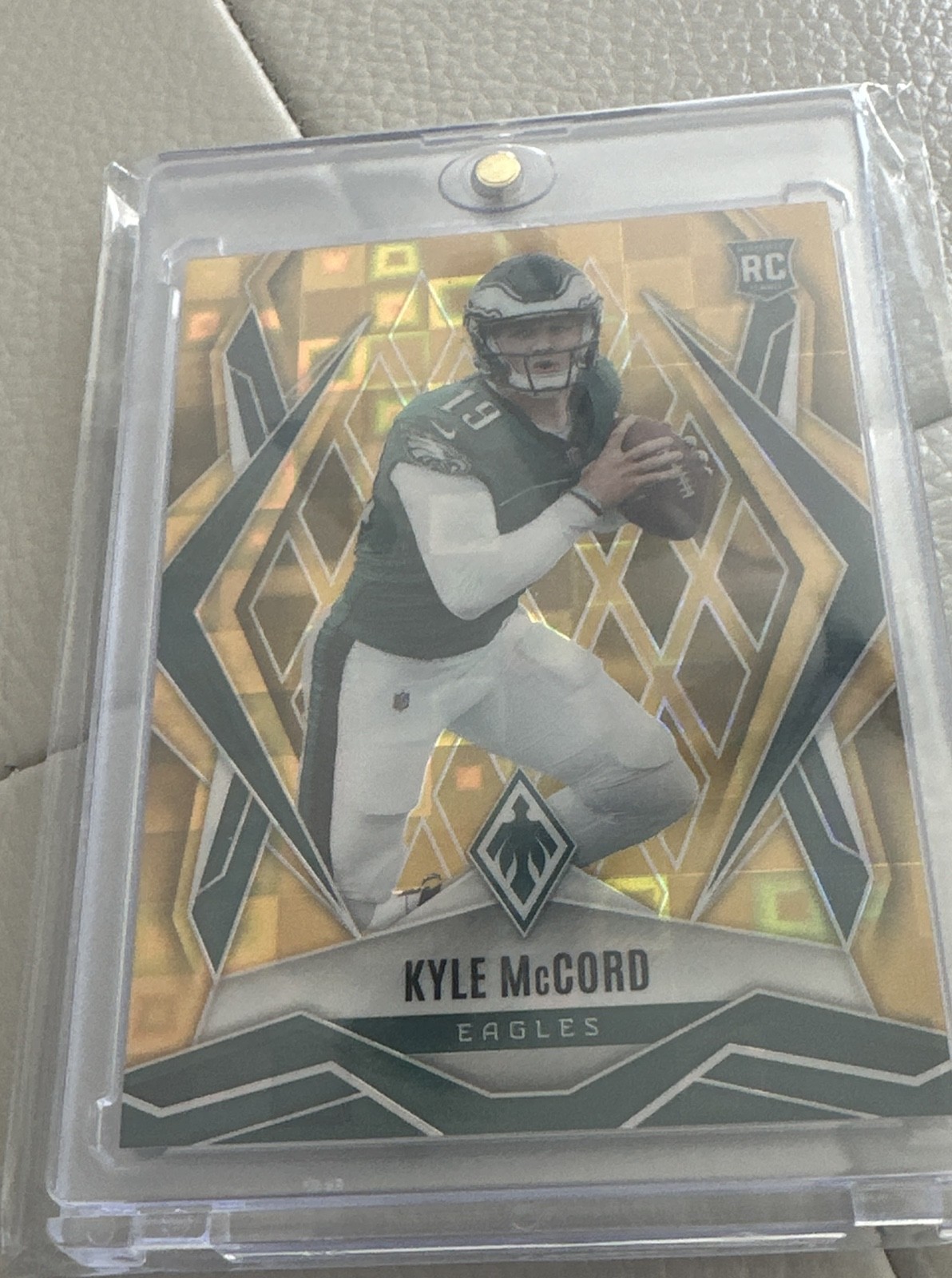 2025 Panini Phoenix - Rookies Kyle McCord #173 Gold Autographs /10 (AU, RC)