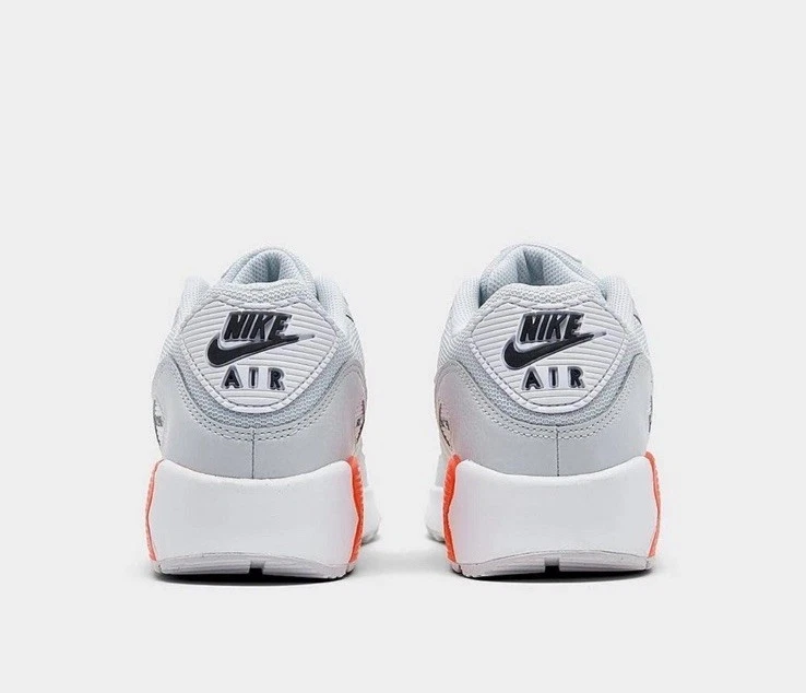 Tênis infantil Nike Air Max 90 NN (GS) grande platina pura/branco HF5181-001 tamanho 6Y - Imagem 4 de 4