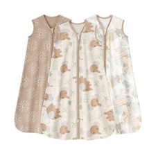 Baby Sleep Sack 6-12 Months 0.5 Tog Sleeping Sack for Babies 3 Pack... Fast Ship