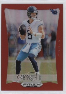 2024 Panini Prizm Deca Red Prizm 40/199 Will Levis #281 8f7