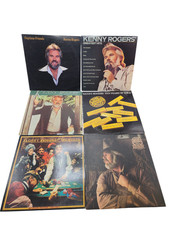 Lot of 6 Kenny Rogers Vinyl Records Greatest Hits Gold Gambler Share Your Love