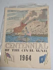 Charleston Evening Post 1964 Centennial of Civil War News Paper America History