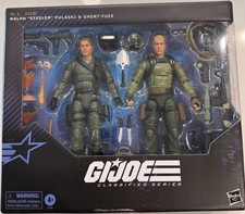 GI Joe Classified Series Figure 2-Pack Ralph Steeler Pulaski & Short-Fuze NIB