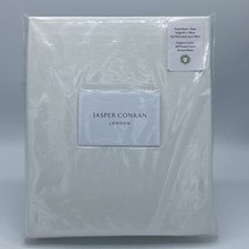 NEW Jasper Conran White Fitted Sheet Deep Single 300 Thread Count