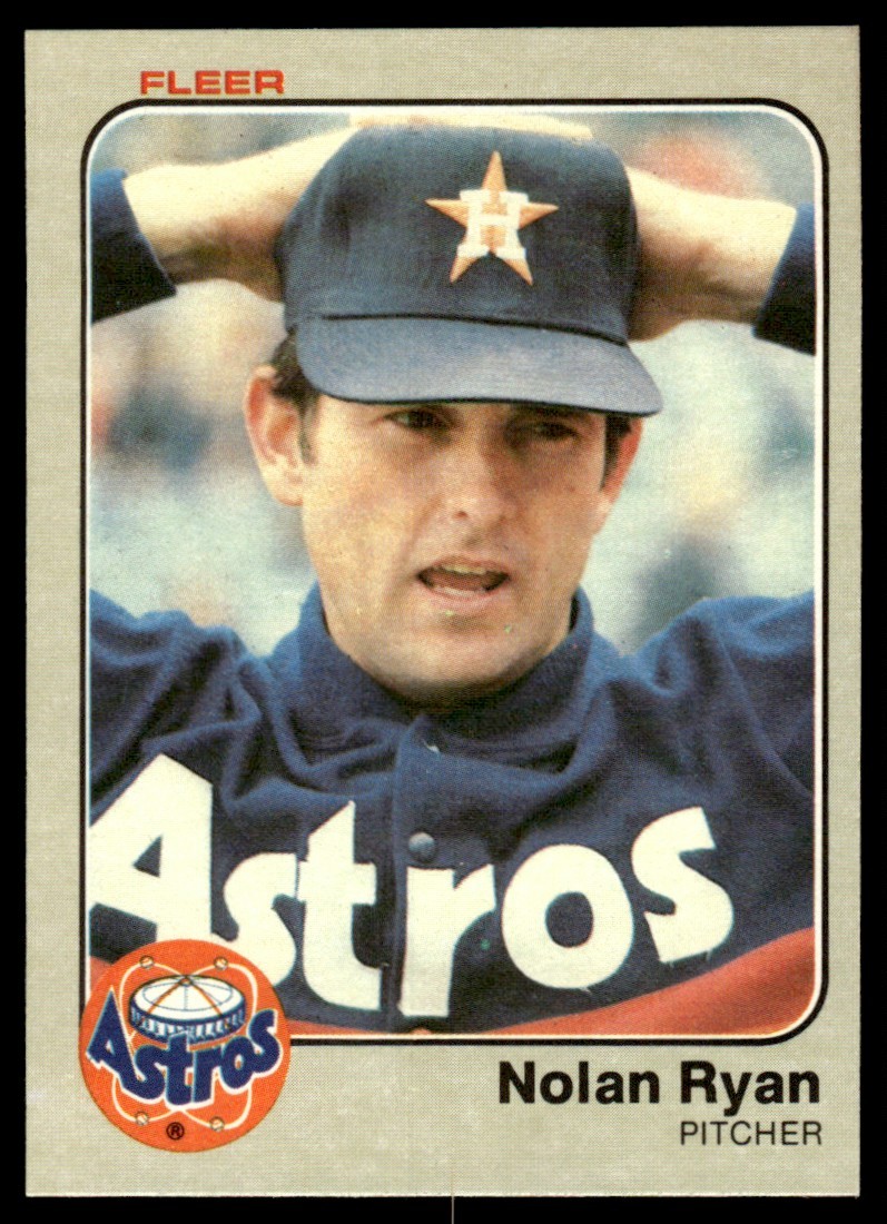 NOLAN RYAN 1983 FLEER #463