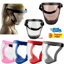 Anti-fog Full Face Shield Super Protective Head Cover Transparent Safety Mask