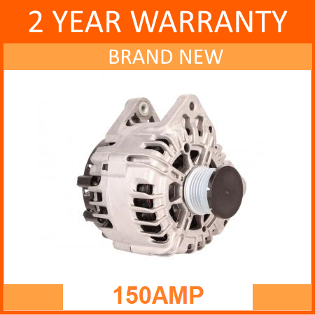 Alternator fits VAUXHALL OPEL VIVARO 2.0 CDTI | 2006-2014 | 150AMP 90HP & 114HP - Picture 1 of 7