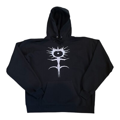Ghostemane Hoodie Pullover Large John Dee Monas Hieroglyphica Black Magic