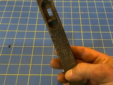 Antique decorative door edge bolt