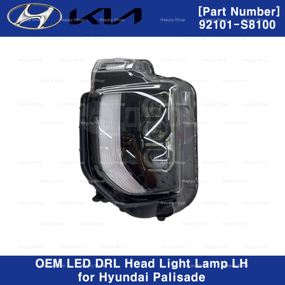 92101S8100 OEM LED DRL Head Lights Lamp LH 1p for Hyundai Palisade